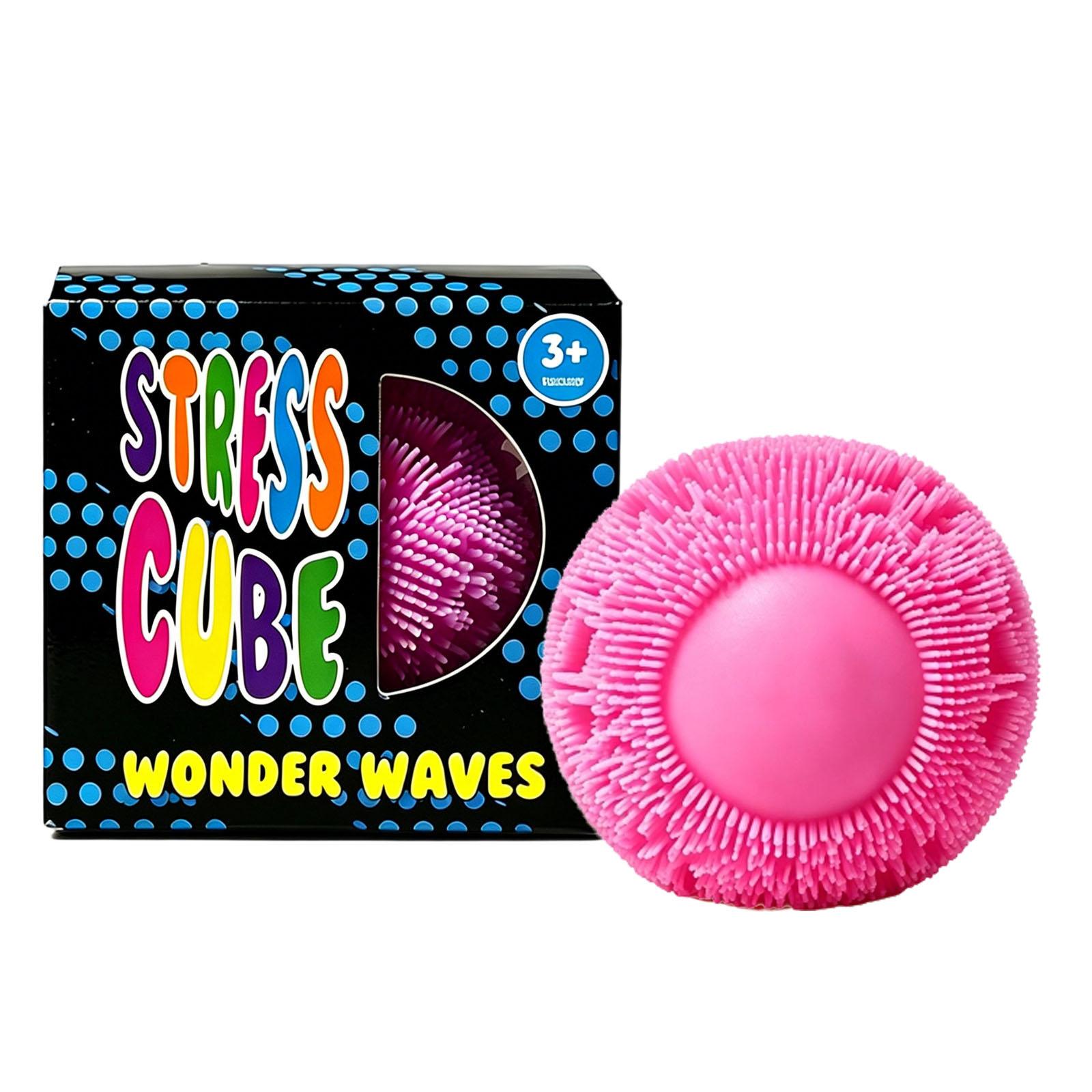 

Stress Relief Sensory Toy Soft Silicone Squeeze Ball with Flexible Tentacles for Hand Exercise and Anxiety Reduction Suitable for Kids and Adults One Size рожевий