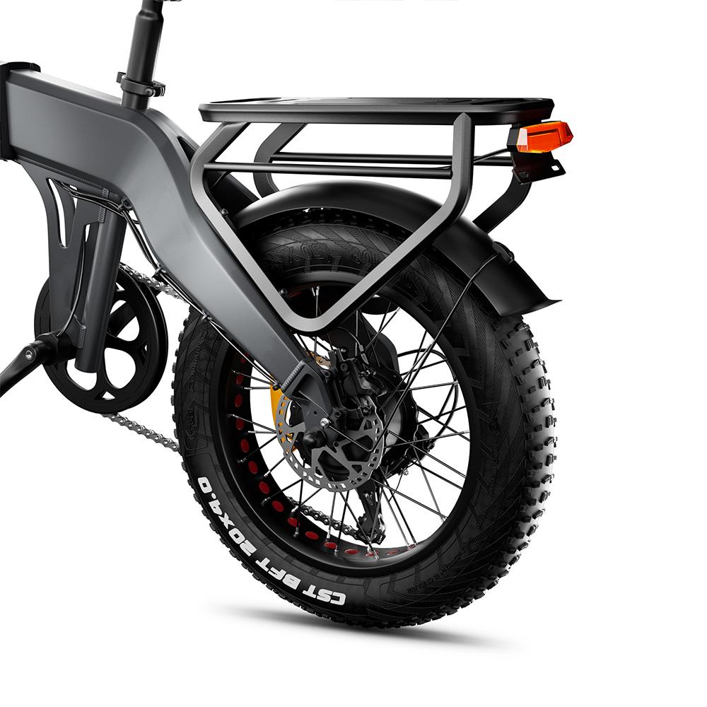 Electric Bicycle Drvetion BT20 20" 1000W Motor City E-Bike 48V 10AH LCD Display Shimano 7 Speed Hydraulic Brake Max Load 150Kg