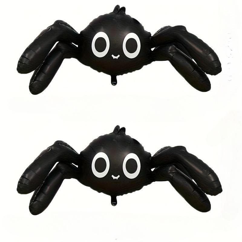 59-inch Halloween 4D Matte Large Spider Balloon, Aluminum Foil Balloons for Home Decoration,Prank Props, Indoor Theme Decoration