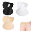 3 Pairs Men&Women Shoulder Pads For Shirt Suit Coat Sewing Accessories Covered Set-in Sewing Sponge Shoulder Pads