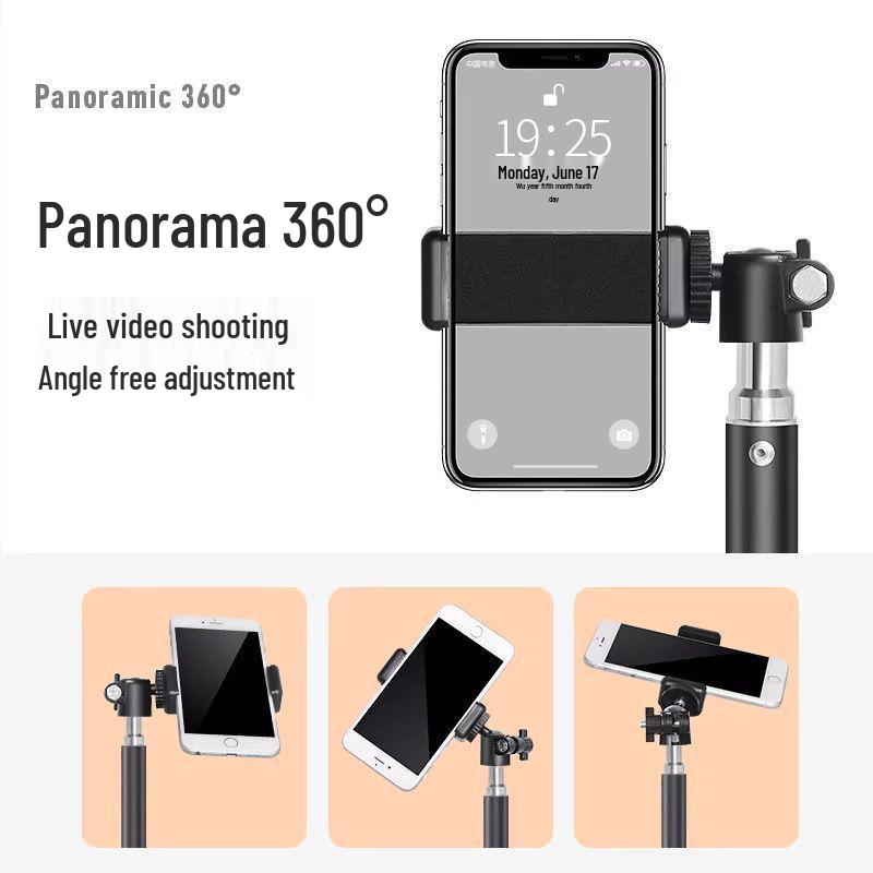 2025 Bluetooth Selfie Stick & Tripod: Mobile Holder for Live Broadcast, Photography, Outdoor, Desktop & Floor Stand