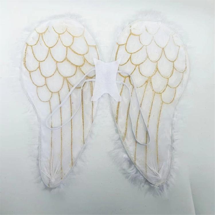 Angel Wing Golden Feather Wing Decorative Wing Halloween Costumes Wing Elf Wing Party Supplies
