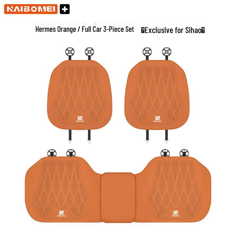 Compatible Leather Seat Covers for Sihaoyao A5/E10X/E20X/E40X/E50A - Front & Rear Cushions