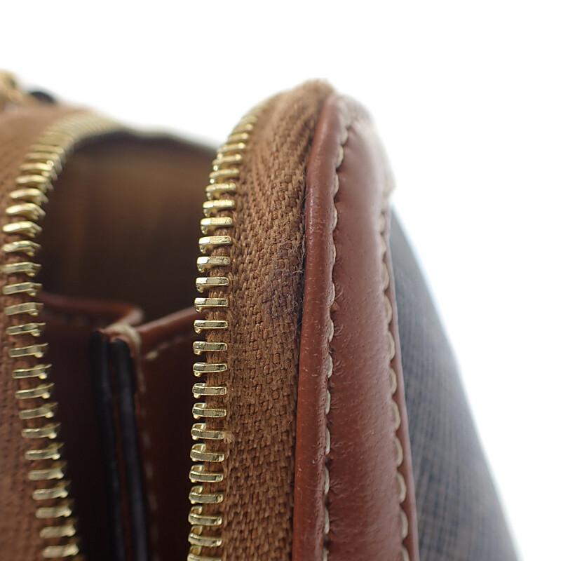 CELINE  10E382EGK.14ML Shoulder Bag Brown PVC Women