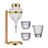 Decanter And Cup Set, Pot Dispenser for Cold Sake