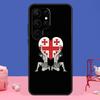Georgia Flag Case For Samsung Galaxy S23 S24 Ultra S21 S22 Plus Note 20 Note 10 S8 S9 S10 S20 FE Cover