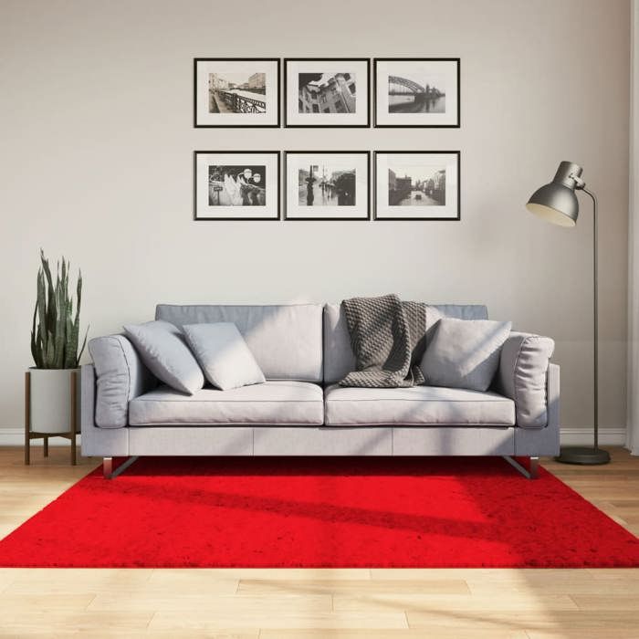 VidaXL Soft and Washable Short Pile Rug, Floor Carpet, Area Rug, Living Room Rug, 375173