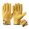 Guanti da Lavoro Pelle di Pecora Lavoratori Lavoro Saldatura Protezione Sicurezza Giardino Sport Moto Guidatore Guanti Resistenti all'Usura