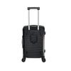 ELLE Striped Hardside Carry-On Suitcase