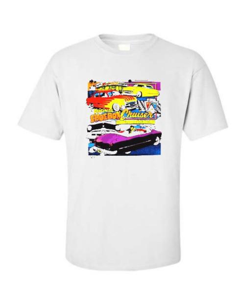 

1949 1950 1951 Ford Leadsled Custom Car T-shirt Single OR Double Print S