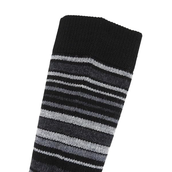 Merino Wool Trekking Socks 1118421 M [Montbell] Men's (Black (BKH) / (24-26cm))
