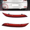 For POLO Compatible Bumper Reflector Red ABS Material Fits Years 2014 To