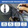 Windshield Repair Kit, Quick And Efficiency Glass Repair Fluid, Car Windshield Crack Repair Resin Kit For Fixing Chips, Bulls-Eye, Cracks And