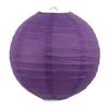 Solid Color Round Paper Lanterns for Wedding Room Decoration
