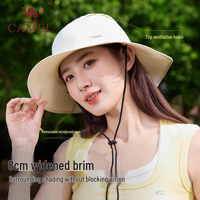 CAMEL Outdoor UPF50+ Sun Protection Fisherman Hat