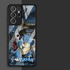 Glass Case for Samsung Galaxy S25 Ultra S20 FE S21 S23 Plus S25+ S22 S24+ S23+ S24 Luxury Phone Cover Hot Cartoon Pokemon
