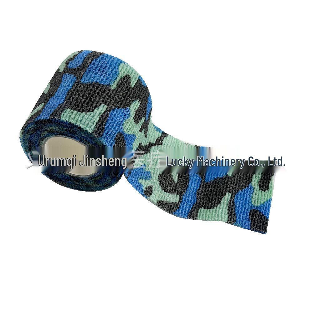 Selbsthaftende elastische Bandage zur Unterstützung von Handgelenk und Knöchel beim Sport