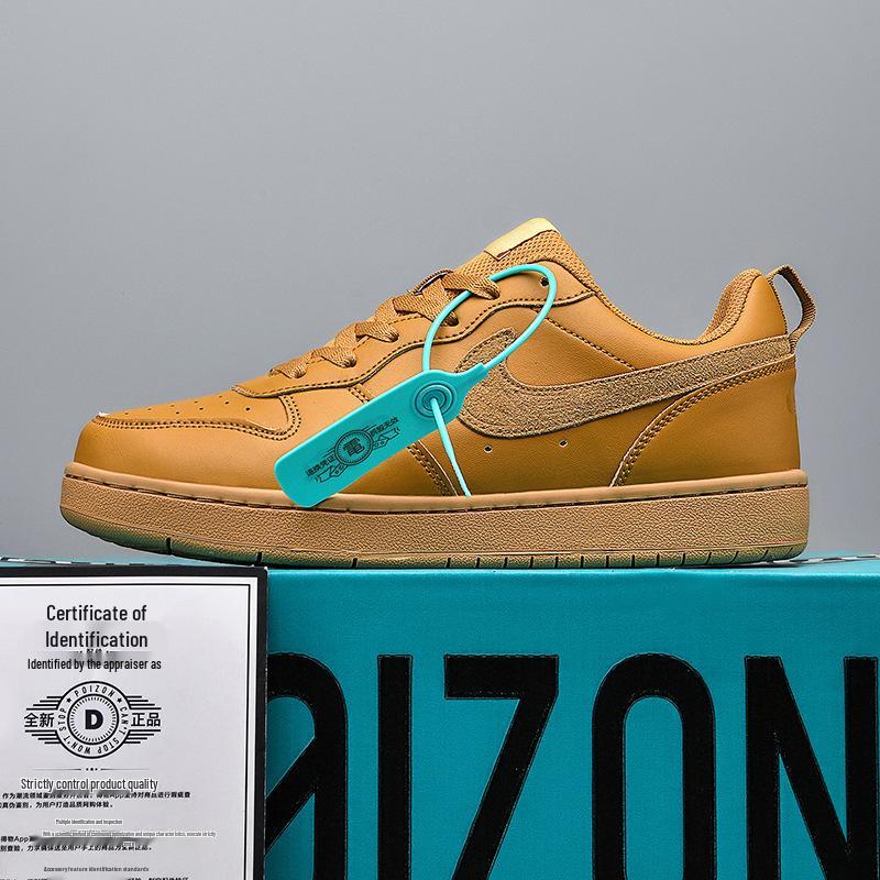 Pánske a dámske nízke tenisky: AJ Dunk SB, AJ1, Air Force One vo pšeničnej farbe