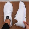 Women's Vegan Mesh Sports Shoes Trendy Luxury Brand Non Slip Flat Shoes Comfortable Track Field Jogging Neutral Casual Shoes