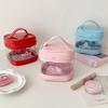 Gifts Cartoon Transparent Makeup Bag PVC Girls Student Cosmetic Organizer Mini Handbag Portable Toiletry Bag