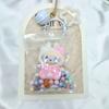Transparent Dust Bag Bow Labubu Baby Bag Pendant Keychain Baby Walking Bag Decoration Cute Trendy Play