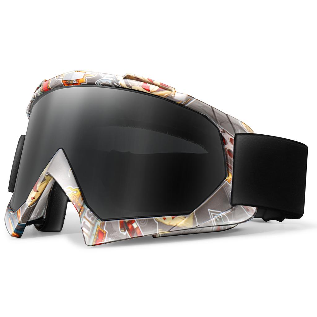 Brand Outdoor Double Layers Anti-Fog Ski Snow Goggles  New Style Snowboard Glasses Snowmobile Eyewear Sport Cycling Googles