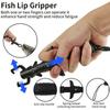 Fish Lip Gripper Pliers & Fish Lip Gripper Set Upgraded Muti-Function Hook Remover Split Ring Pliers for Ice Fishing Gear