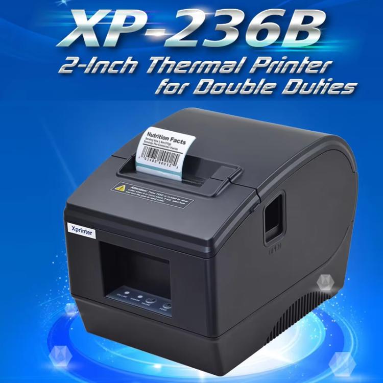 Xprinter XP-236B 48mm Computerversion Thermischer Barcode-Etikettendrucker
