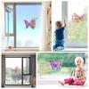 4 szt. DIY diamentowe naklejki malarskie zabawne rzemiosło edukacyjne zwiększa umiejętności kreatywność naklejki na okna motylkowe