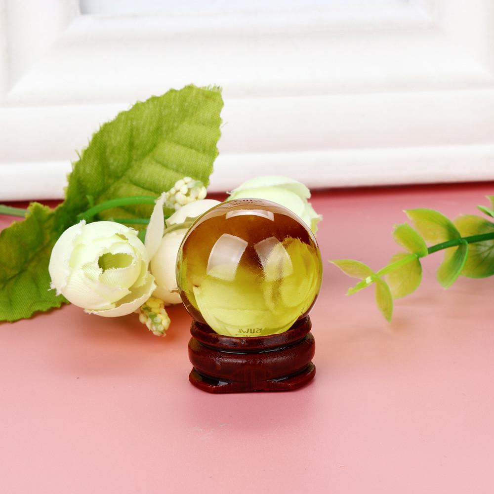 HOT!30mm Natural Quartz  Crystal Ball  Ball Sphere And Stand