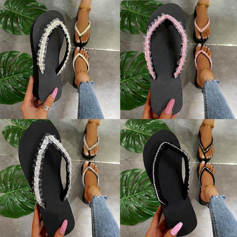 Fashion Women Slippers Summer Lightweight Wedges Sandals Beach Home Slippers Women Flip Flops Sexy Casual Designer Shoes Slides Women