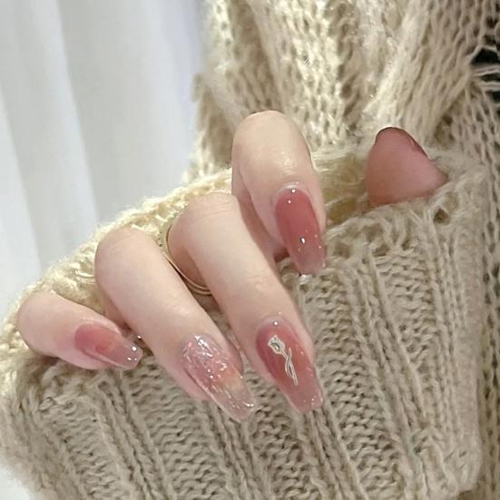 Yousheng 10Pcs Nail Decorations Creative Shape Vibrant Color Rust-proof Stunning Visual Effect Multipurpose Decorative Alloy 3D Rose Flower Nail Art