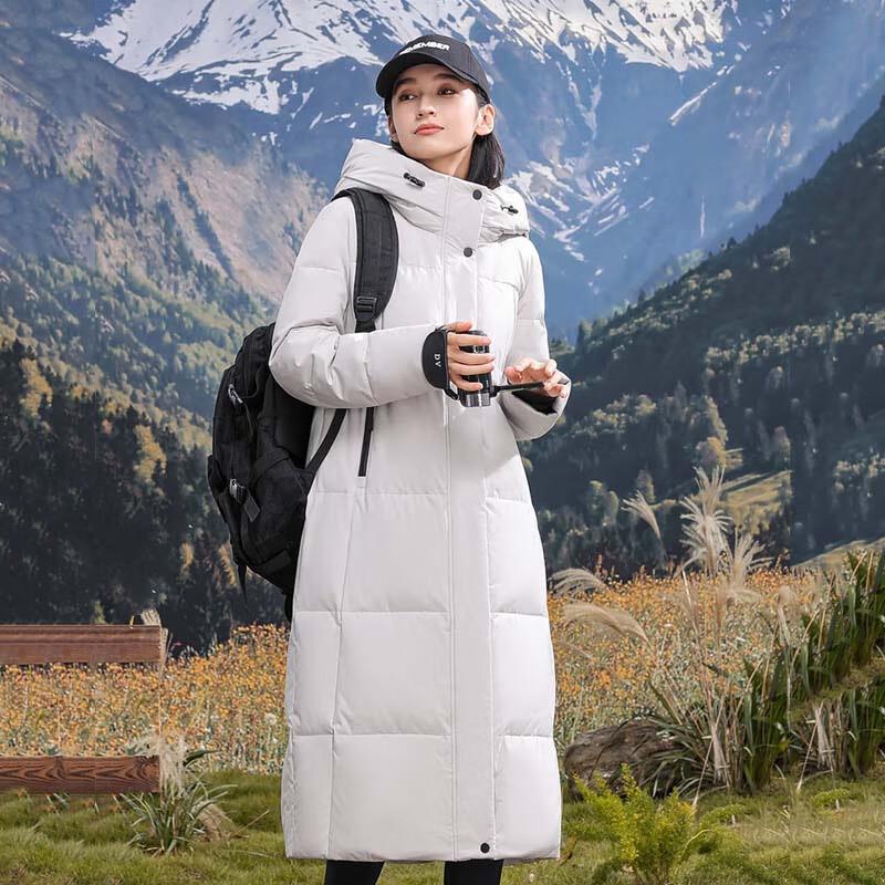 XueZhongFei Women's Warm Duck Down Jacket X40144390F