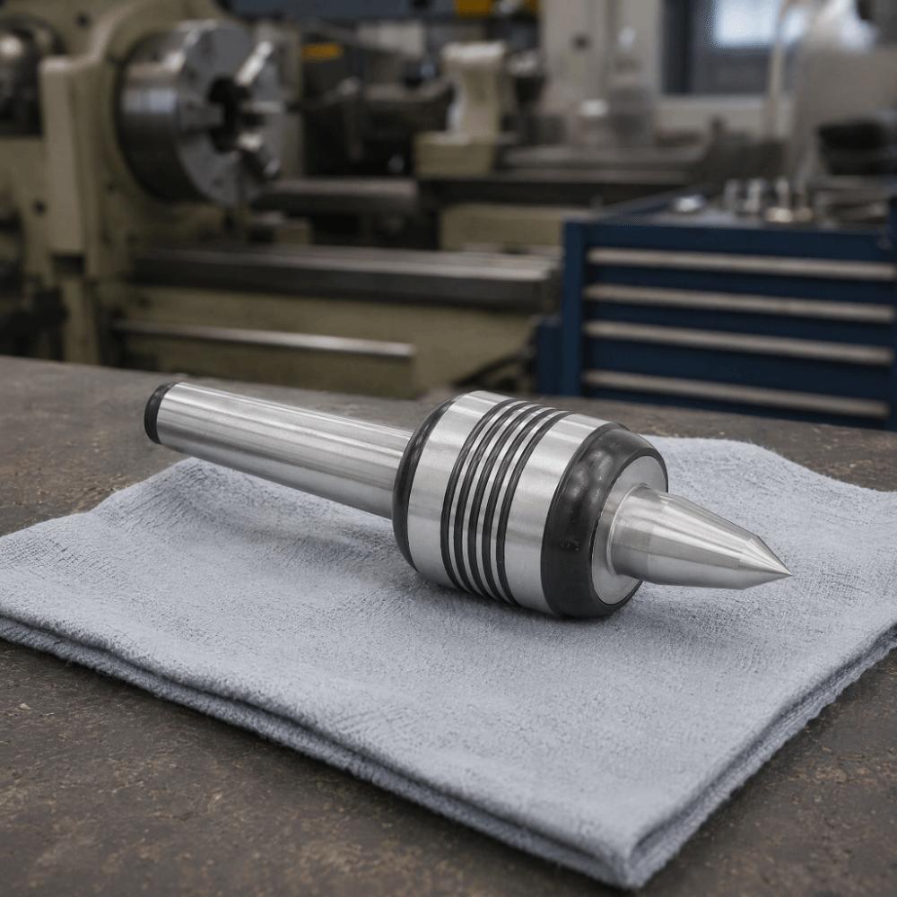 Triple Bearing Live Center 0.0002 Inch Precision Lathe Tool Woodworking Consumable CNC Lathes