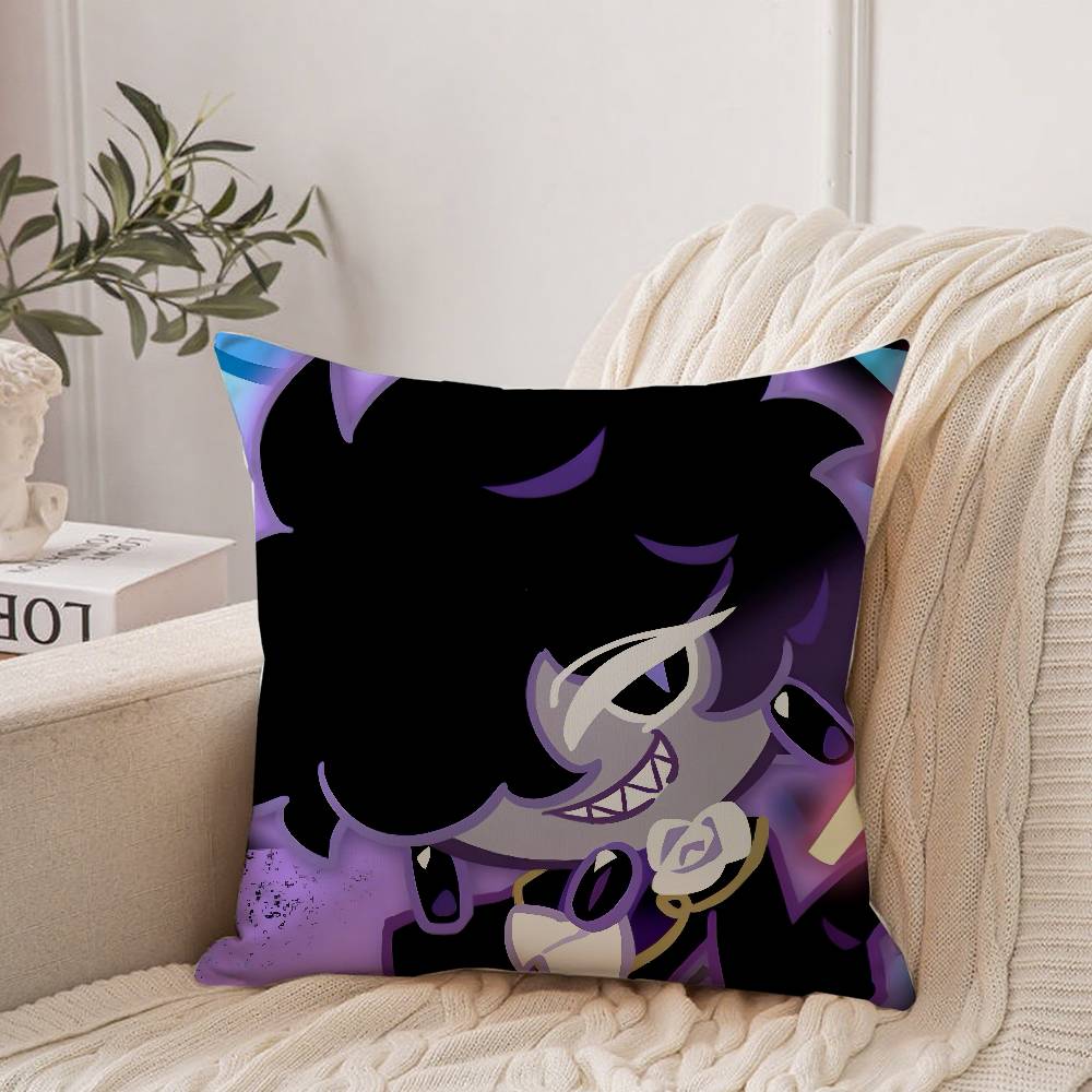 Game C-Cookie Run Kingdom Pillow Case Home Decor Throw For Sofa Bed Car Room Decor Gift Idea
