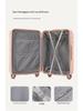 Multifunctional Large-Capacity Suitcase with Wide Handle and Combination Lock for Travel