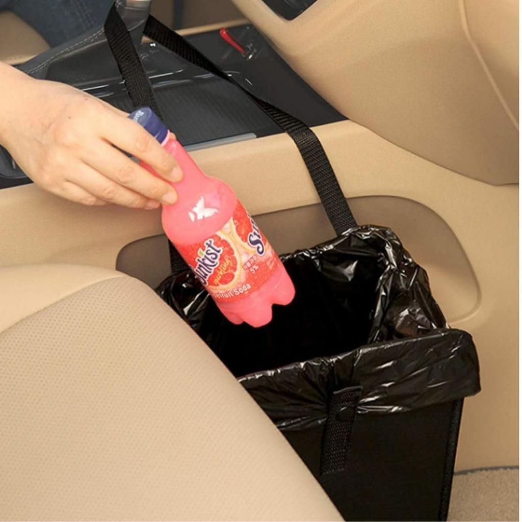Foldable Trash Hanging Waterproof Storage Large Car Accessories Can, Leak-Proof Bag, Capacity, (M)