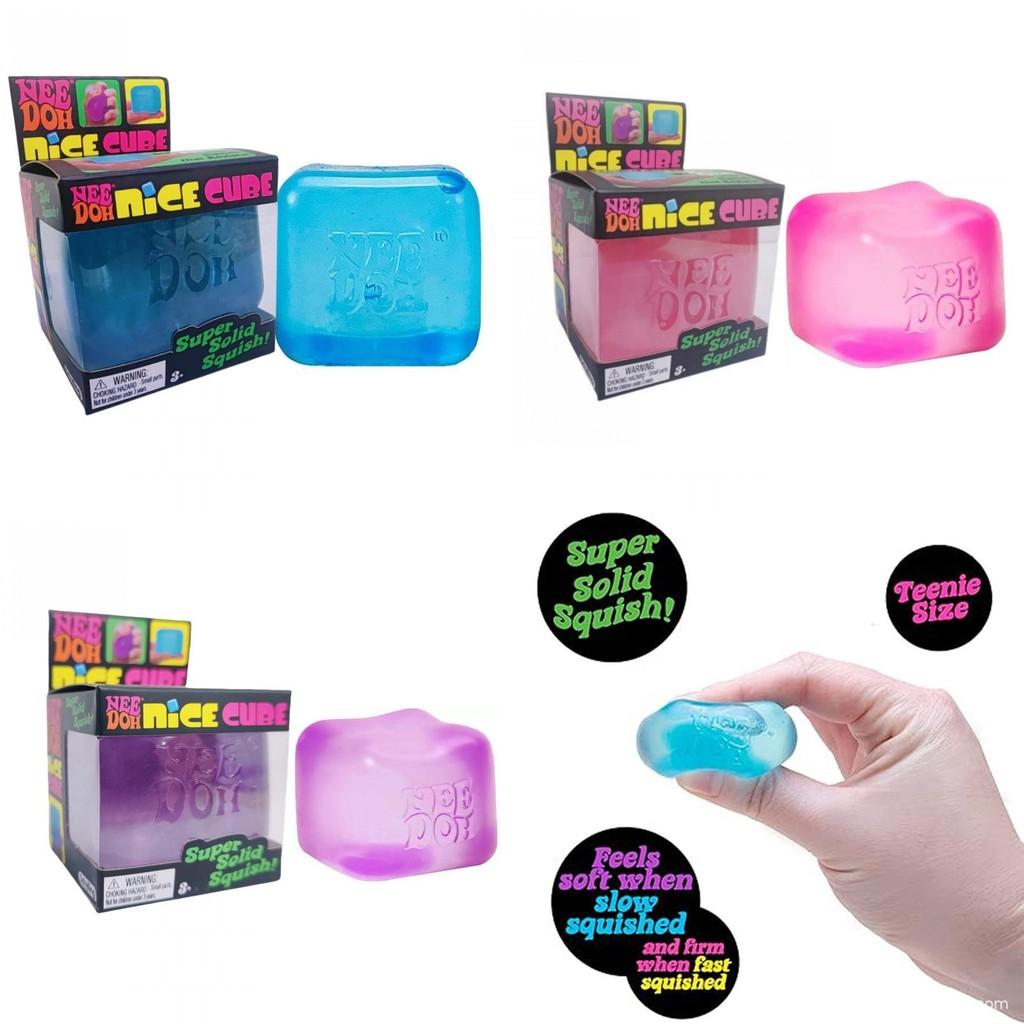 Stress Relief Needoh Nice Cube Sensory Squeeze Toy For Kids And Adults