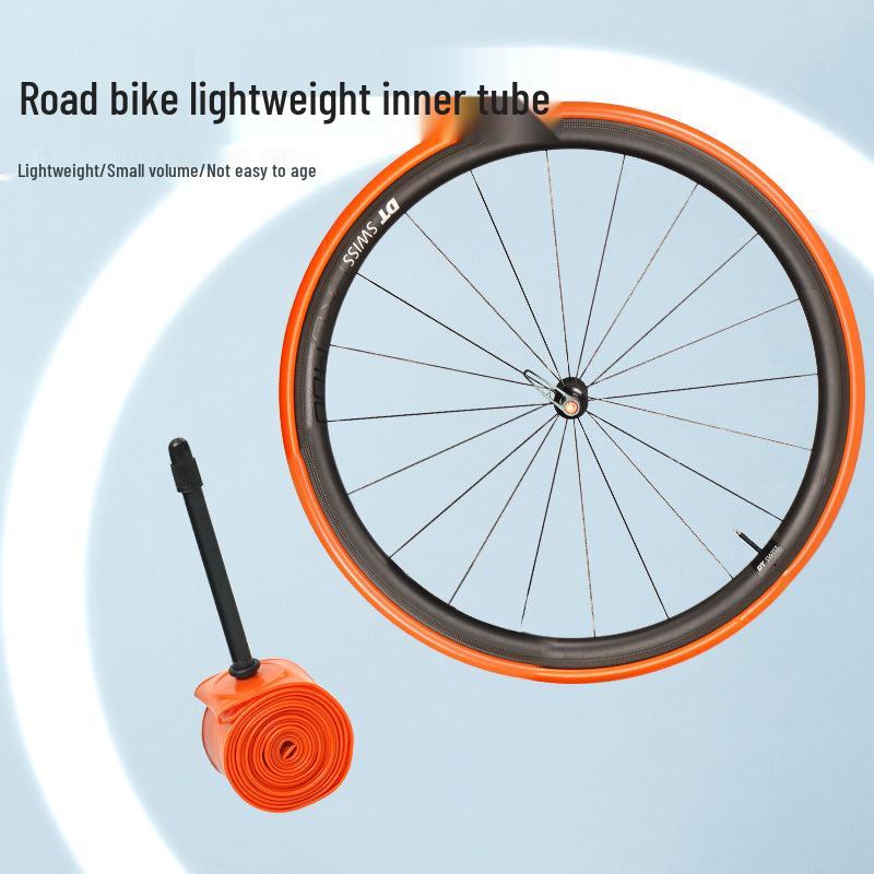 SUKOU TPU Puncture-Resistant Ultra-Light Road Bike Inner Tube, French Valve, 700x23-28C, 28g