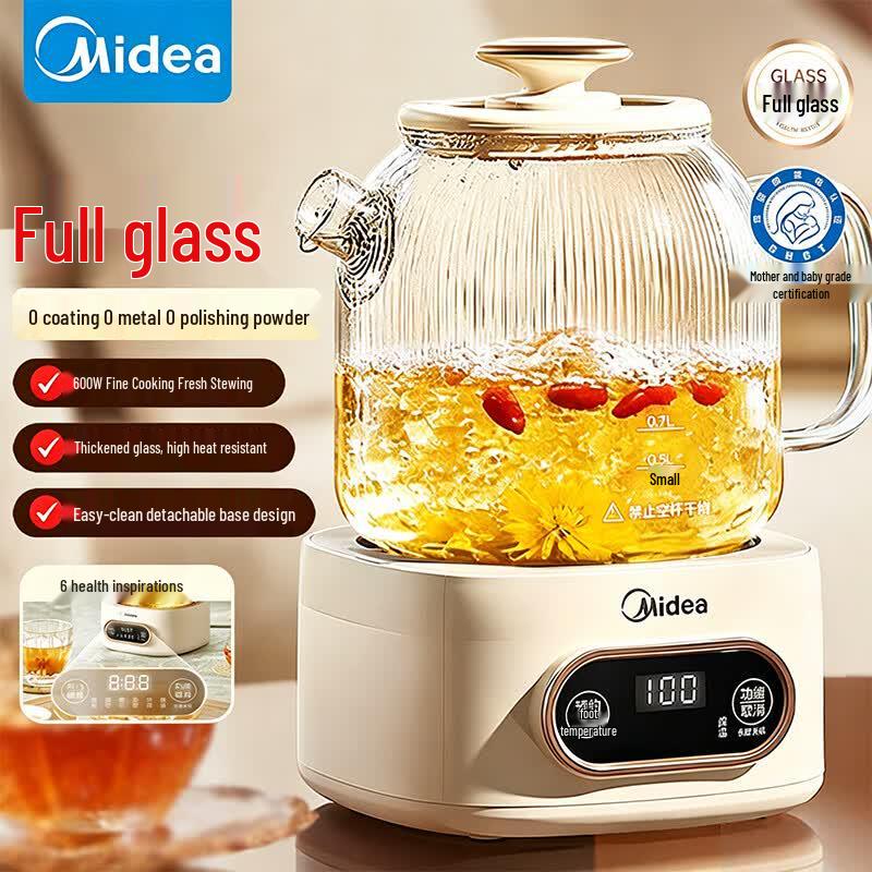 Midea 1L All-Glass Smart Health Pot