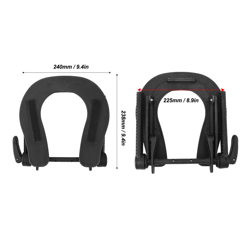 Massage Table Face  Headrest Easy To Install Adjustable Large Cut Out Massage Bed Headrest Stand  Fit for SPA