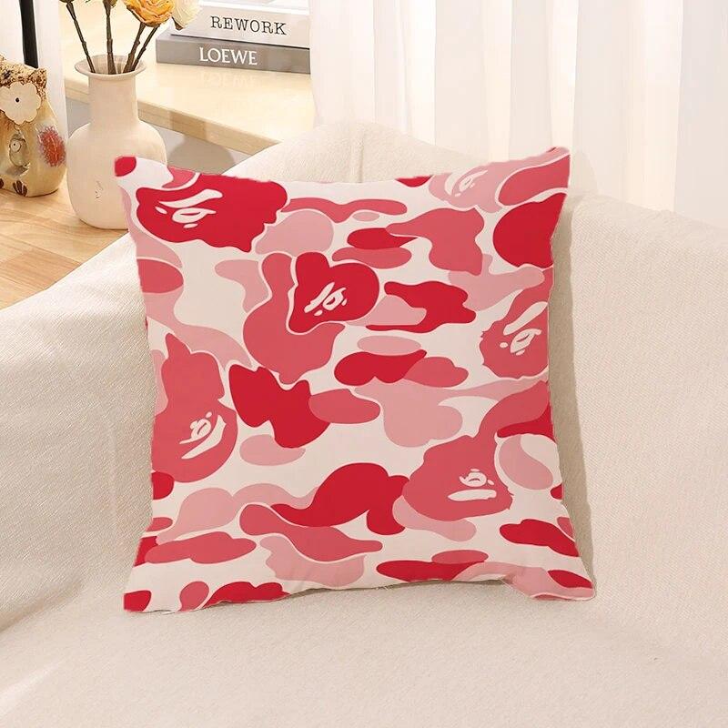 Camouflage Cushion Pillow Home Anime Pillowcase Sofa