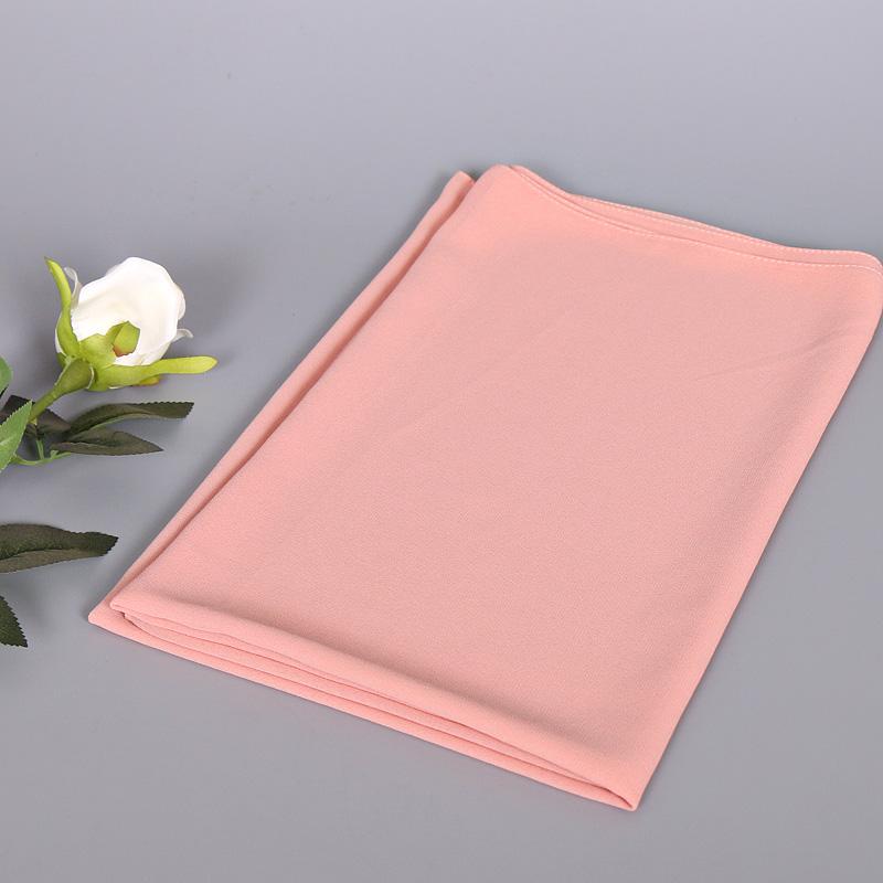 Bubble Chiffon Double Loop Instant Hijab Scarf Women Muslim Shawl Cape Foulard Islamic Headscarf Femme Musulman Bandana 180*75cm