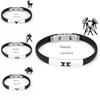 Timeless Constellation Stainless Steel Silicone Bracelets For Men And Women