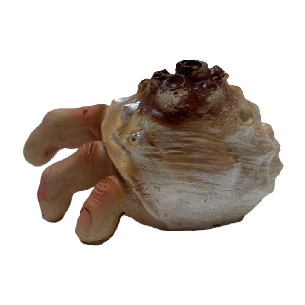 Schnecke Finger Ornament Langlebig Leichte, Tragbare Schnecke Hand Harz Modell Schreckliche Garten Dekoration Figuren für