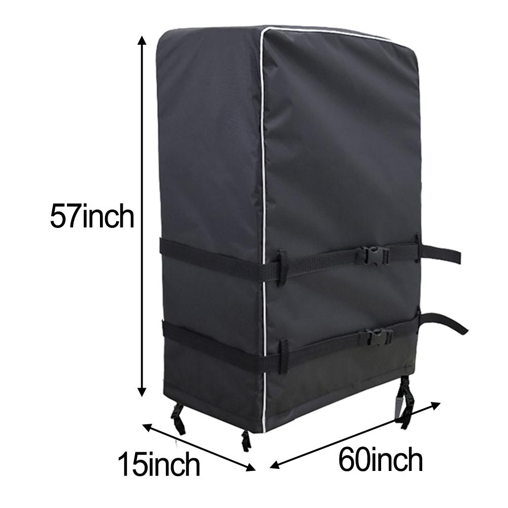 

Outdoor TV Trolley Cover Waterproof Oxford Fabric Designed for Rolling TV Stands Dust and Wind Protection for Mobile Displays S