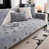 French Dustproof Couch Cover Chenille Anti-Scratch Washable Pet Sofa Cover Solid Color Jacquard Sectional L-shaped Couch Covers