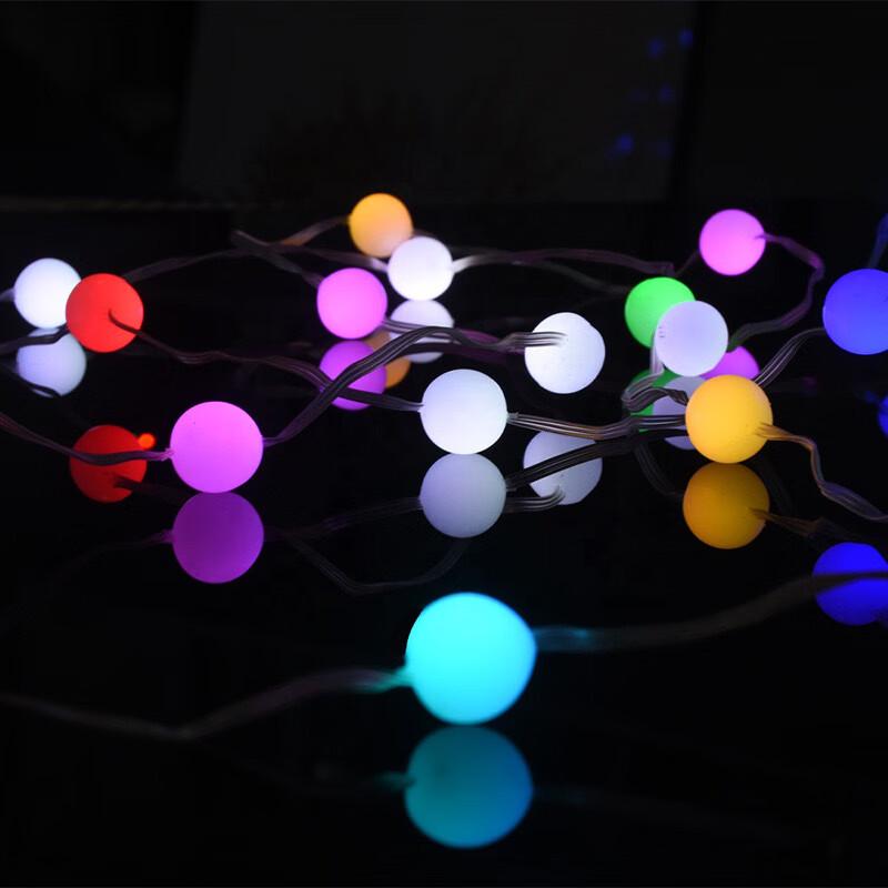 

OEING App Controlled RGBIC Ball String Lights