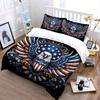Patriotic Eagle Design Set Exquisite Three-Piece Bedding Set Gift For Kids And Adults