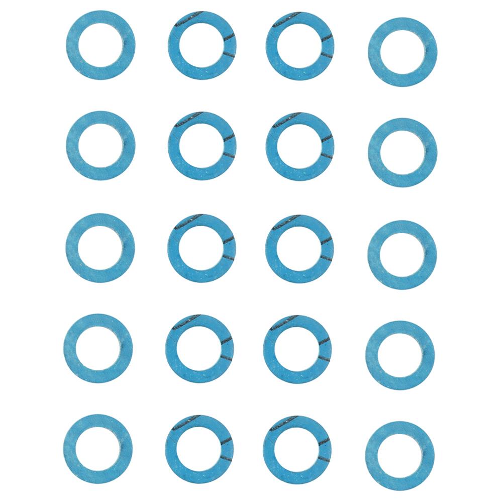 Marine Lower Unit Drain Plug Seal Drain Screw Gasket Drain Screw Washer Replacement for Mercury Marine 12-191833 12-191832